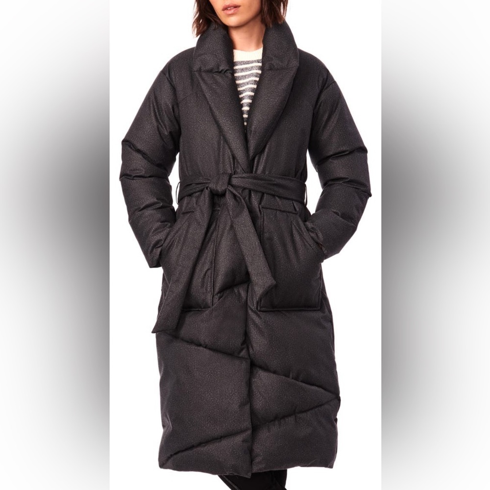 🔥🔥BERNARDO Belted Longline Puffer Coat